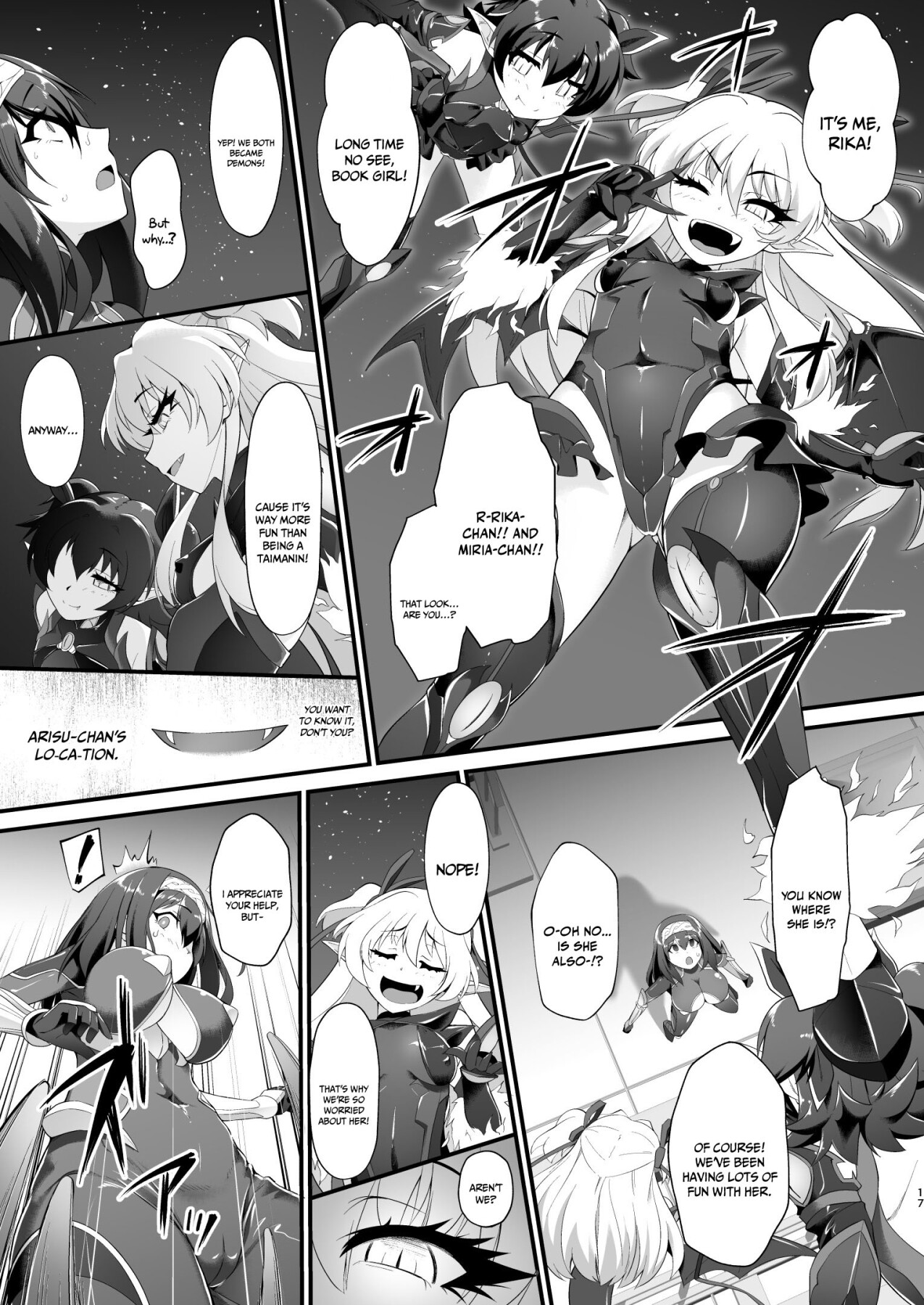 Hentai Manga Comic-Taimanin Arisu II-Read-16